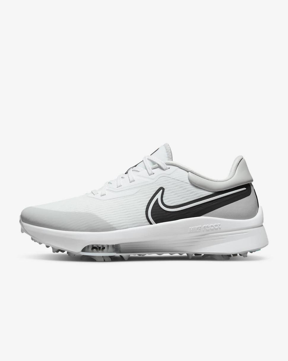Nike Air Zoom Infinity Tour NEXT% White/Grey Fog/Dynamic Turquoise/Black | Mens Nike Golf