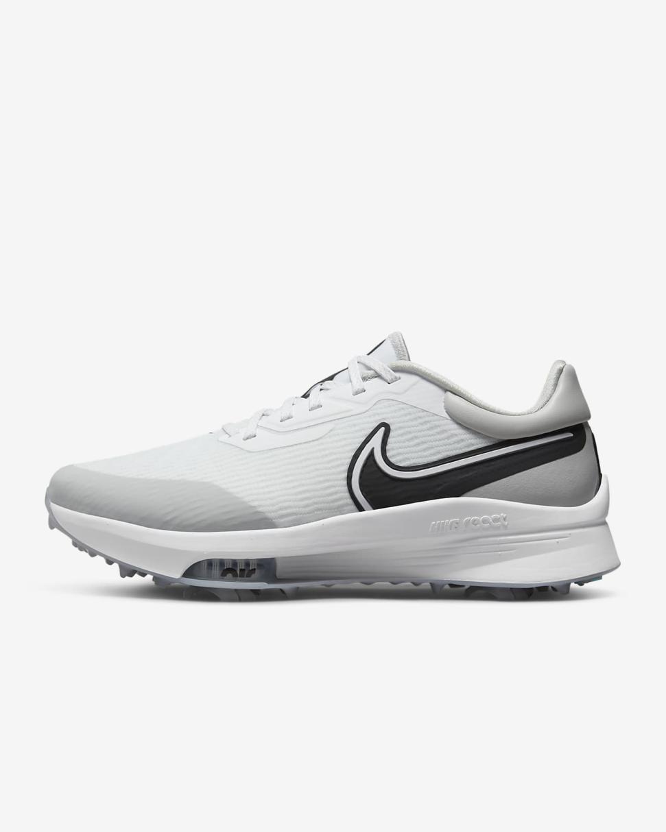 Nike Air Zoom Infinity Tour NEXT% White/Grey Fog/Dynamic Turquoise/Black | Mens Nike Golf