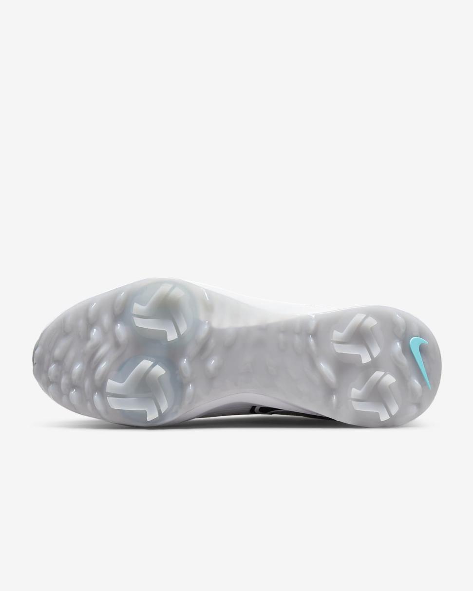 Nike Air Zoom Infinity Tour NEXT% White/Grey Fog/Dynamic Turquoise/Black | Mens Nike Golf