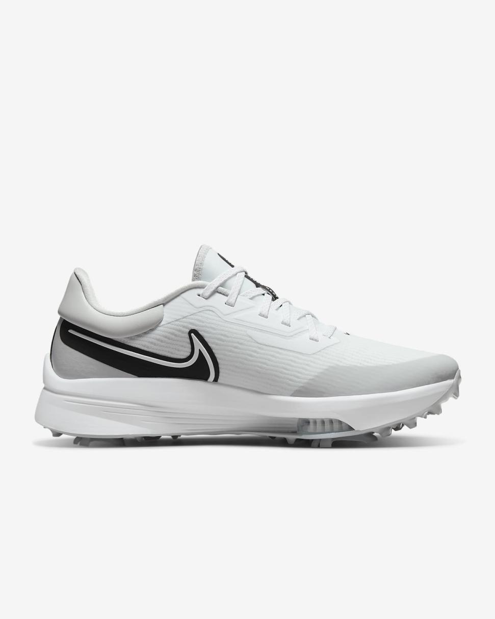 Nike Air Zoom Infinity Tour NEXT% White/Grey Fog/Dynamic Turquoise/Black | Mens Nike Golf