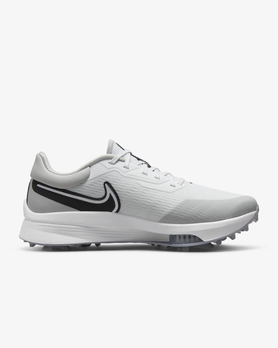 Nike Air Zoom Infinity Tour NEXT% White/Grey Fog/Dynamic Turquoise/Black | Mens Nike Golf