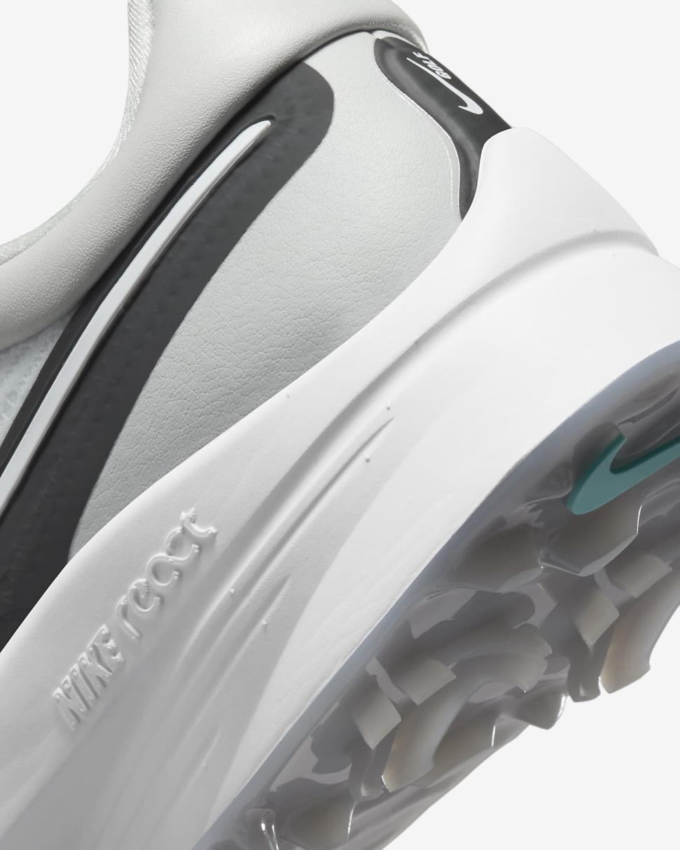 Nike Air Zoom Infinity Tour NEXT% White/Grey Fog/Dynamic Turquoise/Black | Mens Nike Golf