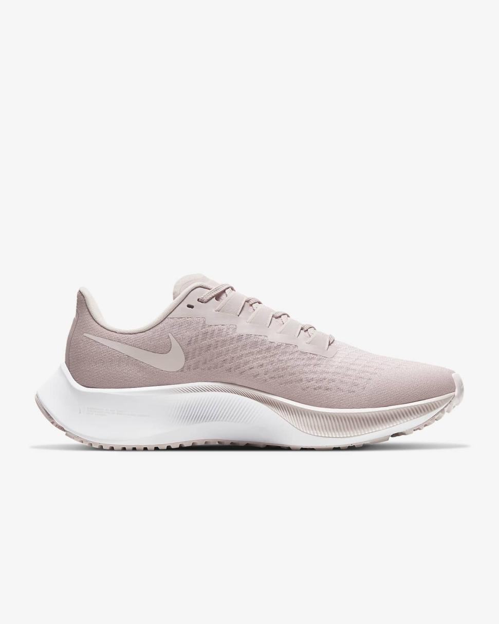 Nike Air Zoom Pegasus 37 Champagne/White/Barely Rose | Womens Nike Cross Country