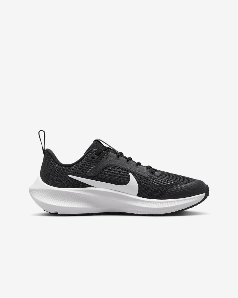 Nike Air Zoom Pegasus 40 Black/Iron Grey/White | Kids Nike First Day Kicks