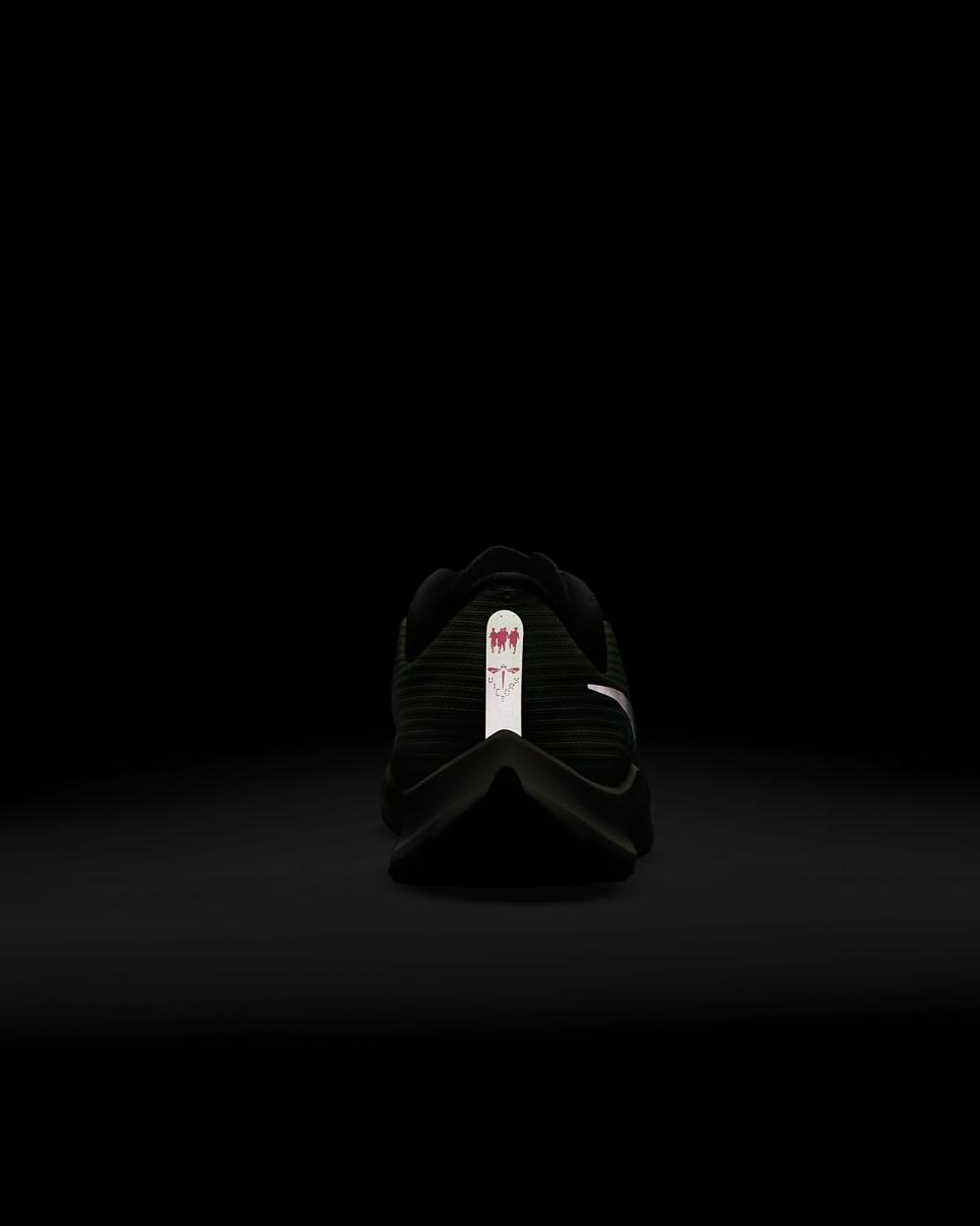 Nike Air Zoom Rival Fly 3 Scream Green/Black/Coconut Milk/Bright Crimson | Mens Nike Running