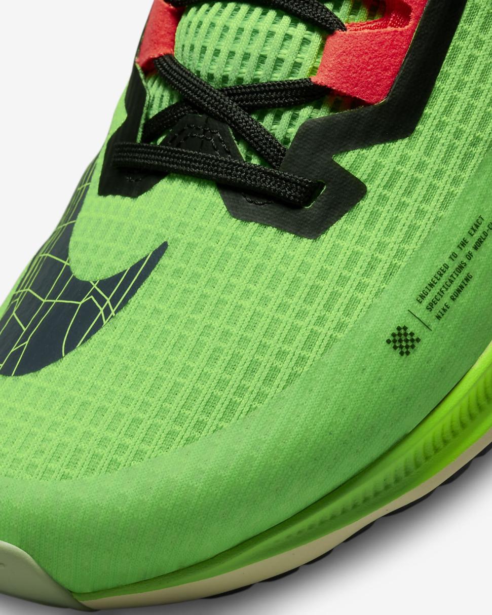 Nike Air Zoom Rival Fly 3 Scream Green/Black/Coconut Milk/Bright Crimson | Mens Nike Running