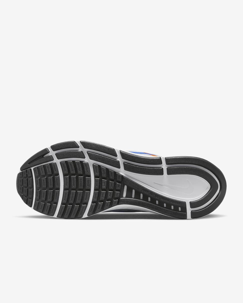 Nike Air Zoom Structure 24 Pure Platinum/Bright Crimson/White/Racer Blue | Mens Nike Running