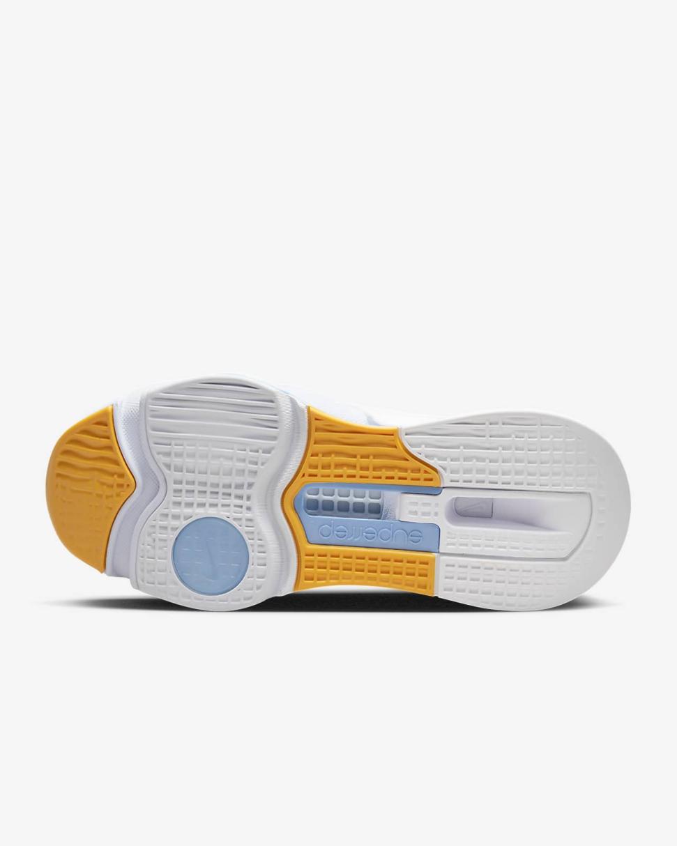 Nike Air Zoom SuperRep 3 AMP White/Football Grey/University Blue/University Gold | Womens Nike Training & Gym