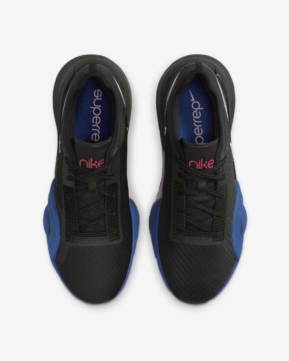 Nike Air Zoom SuperRep 3 Black/Old Royal/University Red/White | Mens Nike Training & Gym