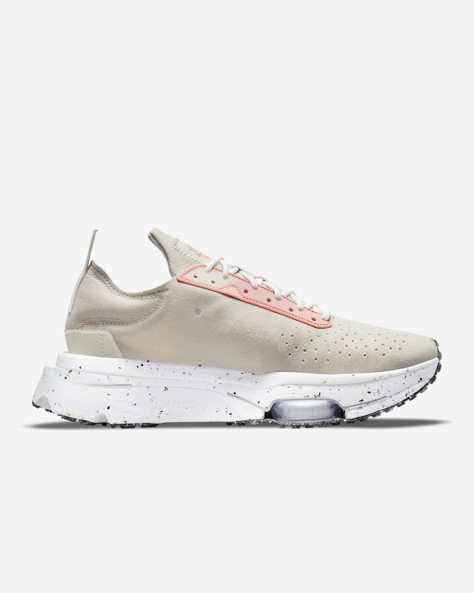 Nike Air Zoom-Type Crater Cream II/Orange/Black/White | Womens Nike Lifestyle