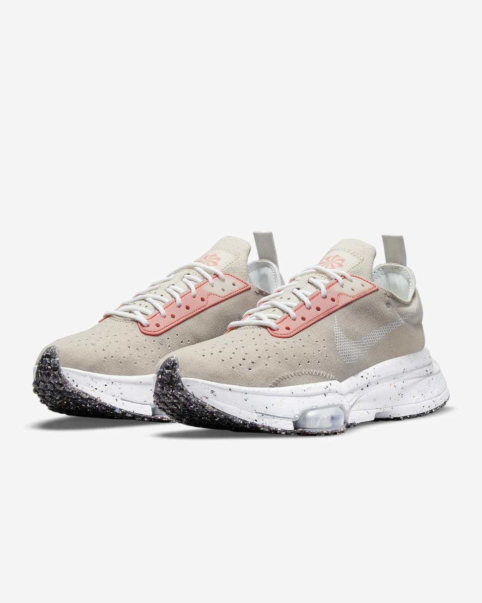 Nike Air Zoom-Type Crater Cream II/Orange/Black/White | Womens Nike Lifestyle