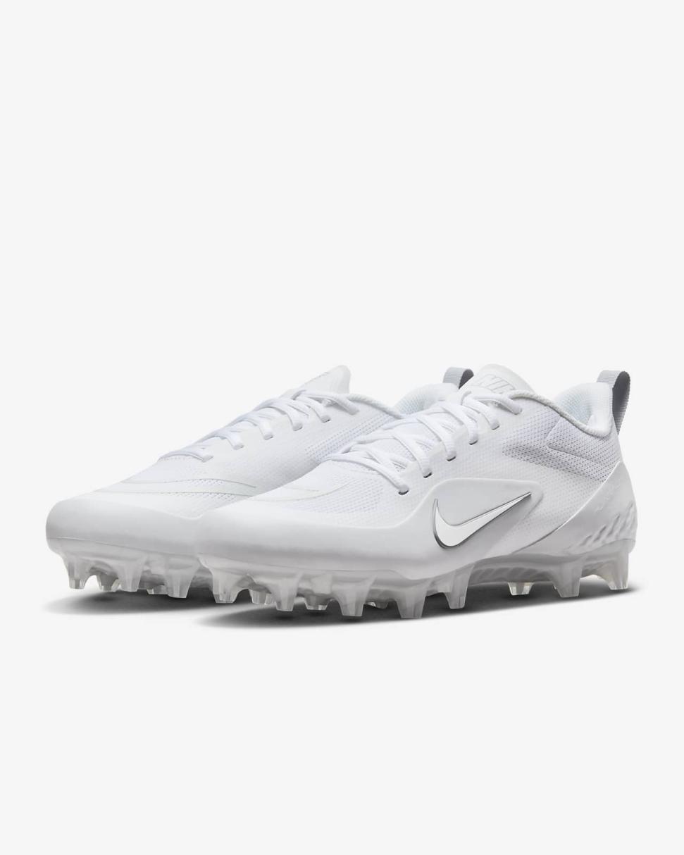 Nike Alpha Huarache 8 Pro White/Pure Platinum/Wolf Grey/White | Womens Nike Shoes $100 & Under