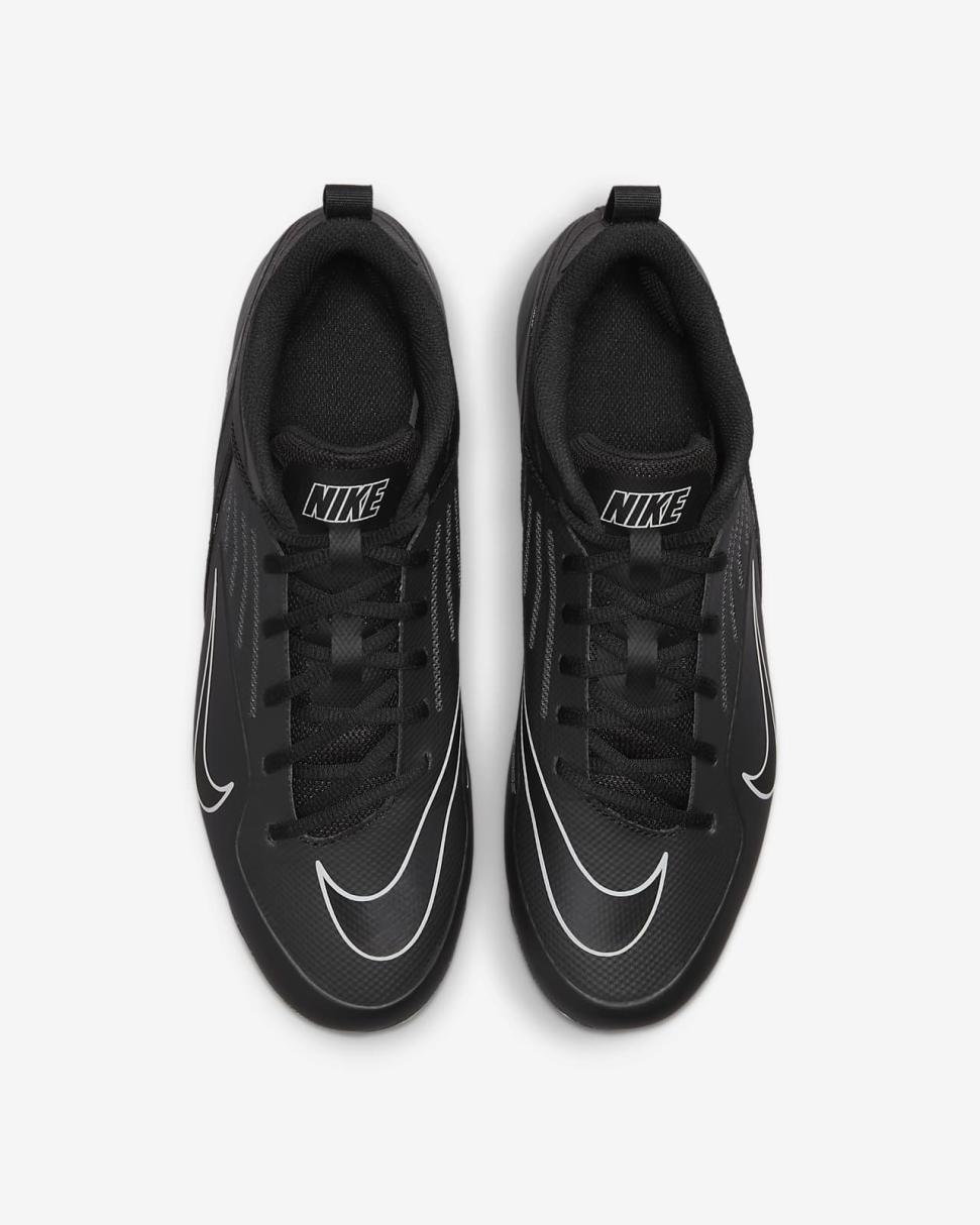 Nike Alpha Huarache 8 Varsity Black/Light Smoke Grey/Dark Smoke Grey/Black | Womens Nike Shoes $100 & Under