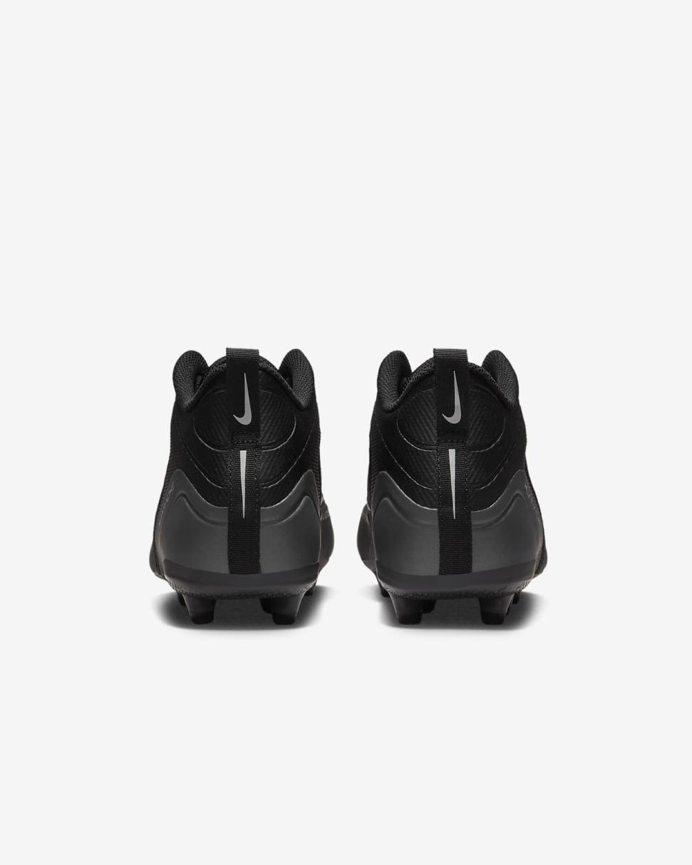 Nike Alpha Huarache 8 Varsity Black/Light Smoke Grey/Dark Smoke Grey/Black | Womens Nike Shoes $100 & Under