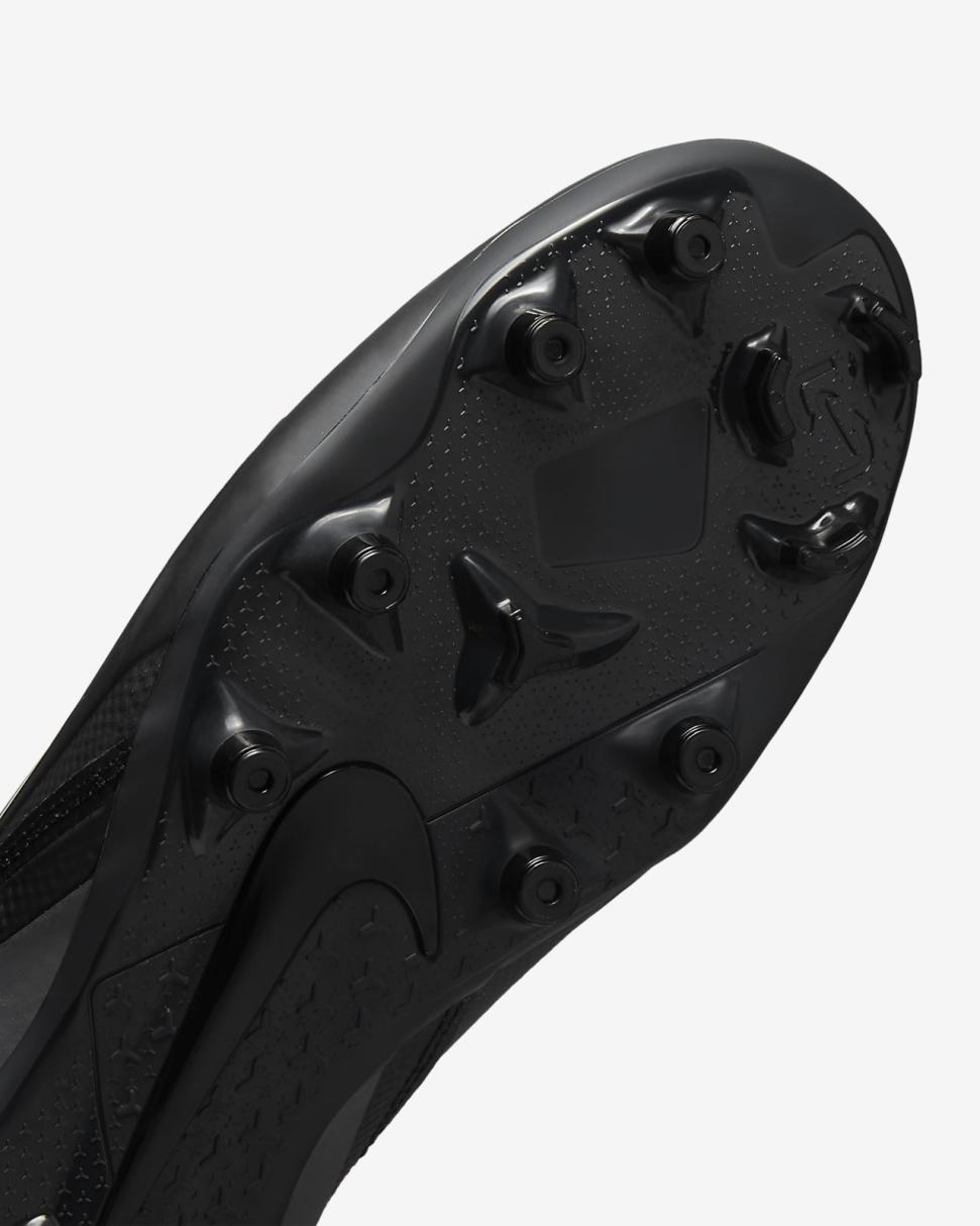 Nike Alpha Huarache 8 Varsity Black/Light Smoke Grey/Dark Smoke Grey/Black | Womens Nike Shoes $100 & Under