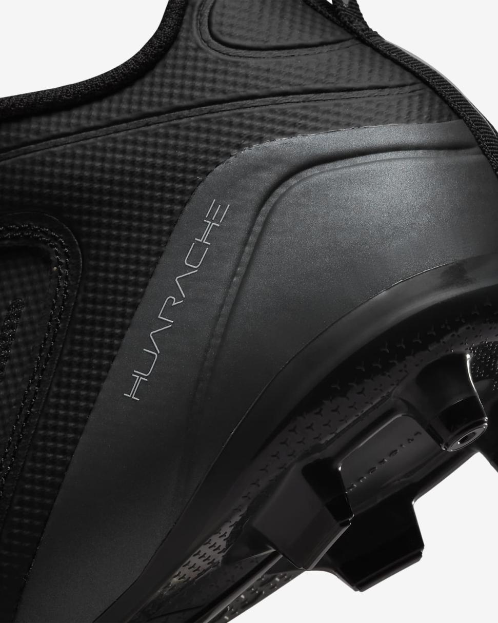 Nike Alpha Huarache 8 Varsity Black/Light Smoke Grey/Dark Smoke Grey/Black | Womens Nike Shoes $100 & Under