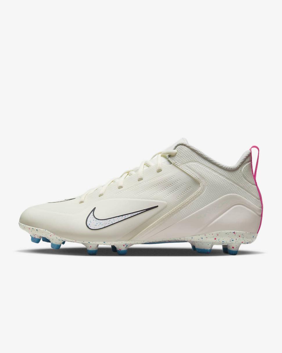 Nike Alpha Huarache 8 Varsity Sail/Hyper Pink/Laser Blue/White | Womens Nike Shoes $100 & Under
