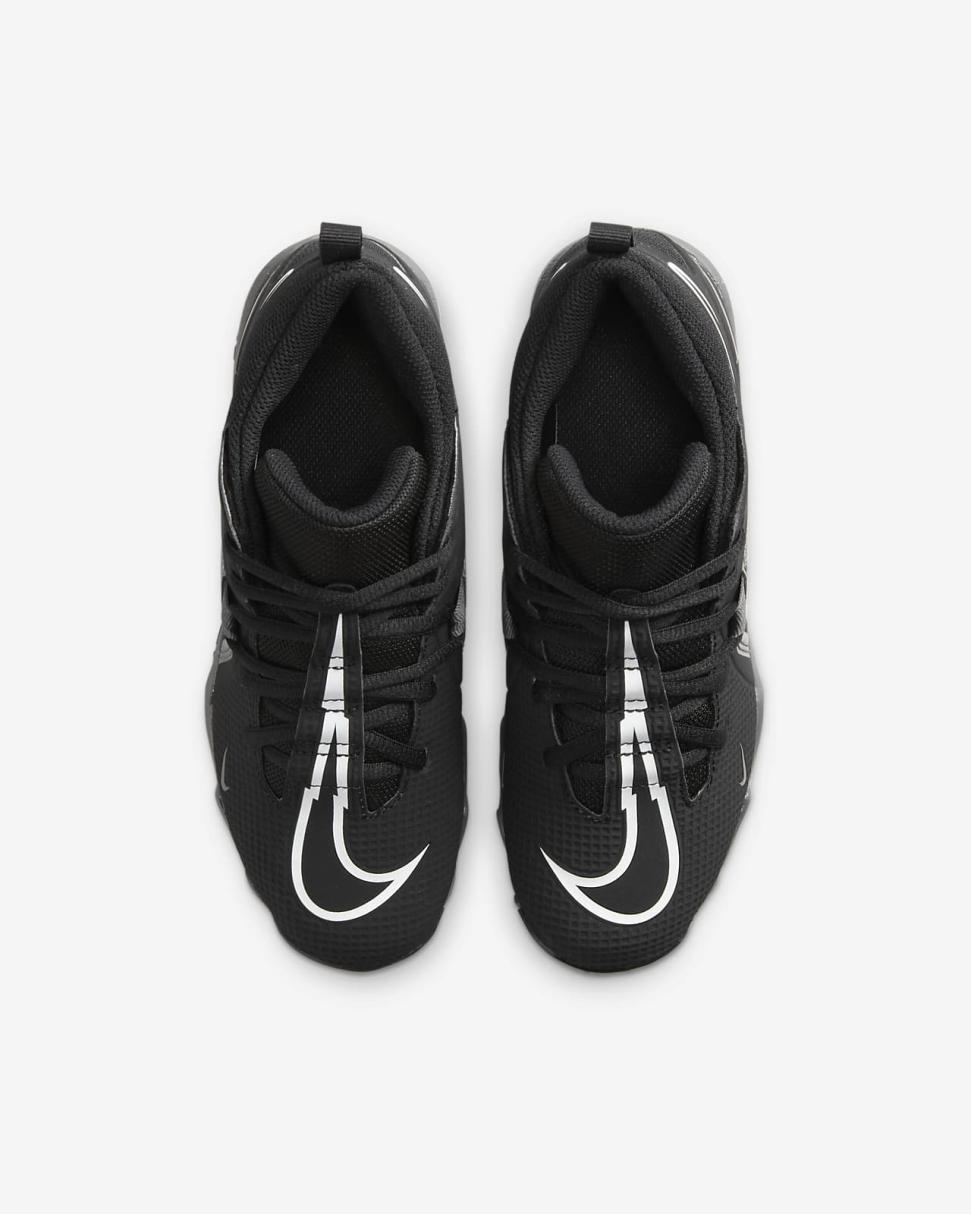 Nike Alpha Menace 3 Shark Black/Iron Grey/White | Kids Nike Shoes $70 & Under