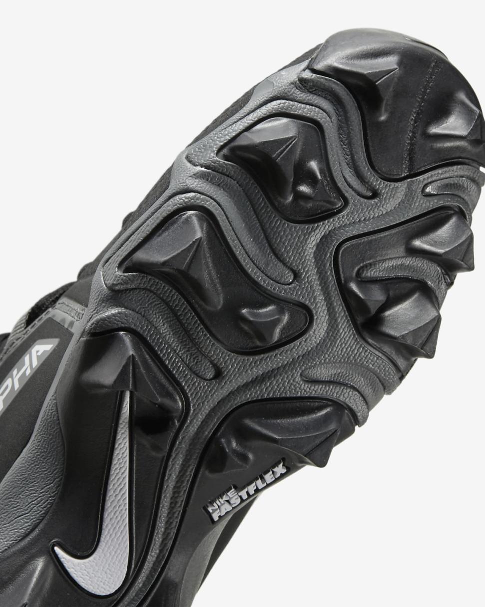 Nike Alpha Menace 3 Shark Black/Iron Grey/White | Kids Nike Shoes $70 & Under