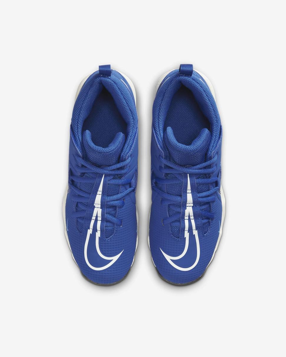 Nike Alpha Menace 3 Shark Game Royal/University Blue/Summit White/White | Kids Nike Shoes $70 & Under