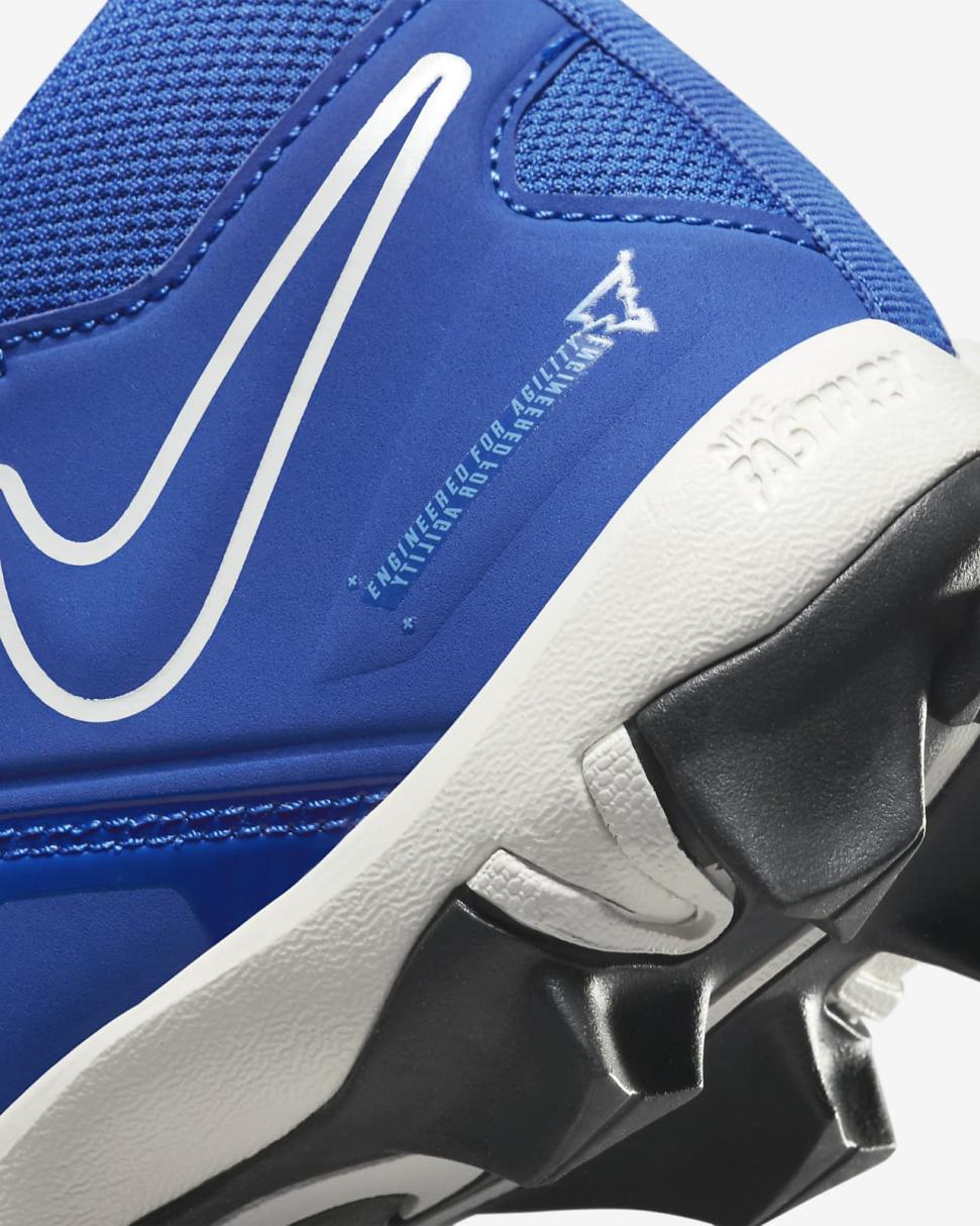 Nike Alpha Menace 3 Shark Game Royal/University Blue/Summit White/White | Kids Nike Shoes $70 & Under