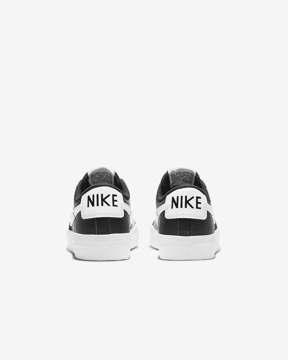 Nike Blazer Low '77 Black/Black/Black/White | Kids Nike First Day Kicks