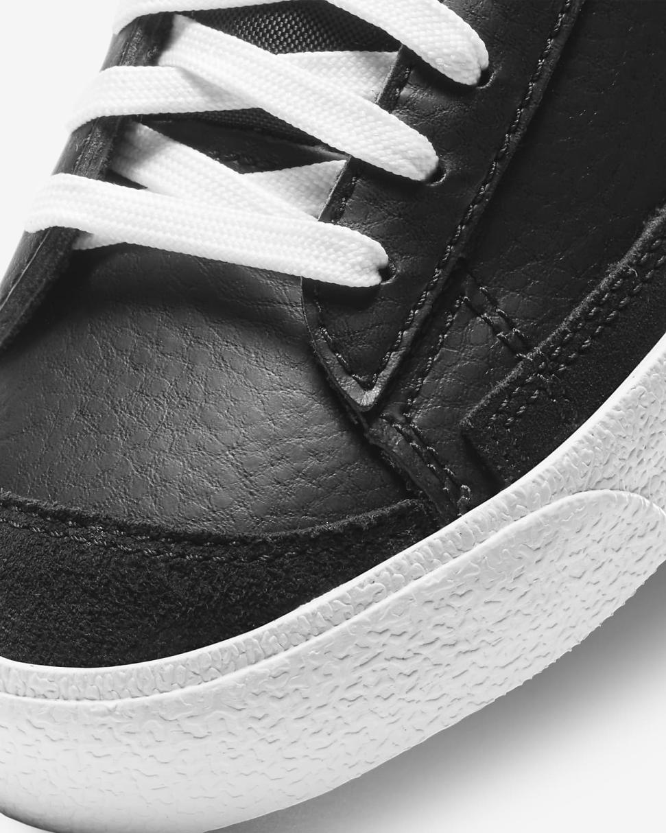 Nike Blazer Low '77 Black/Black/Black/White | Kids Nike First Day Kicks