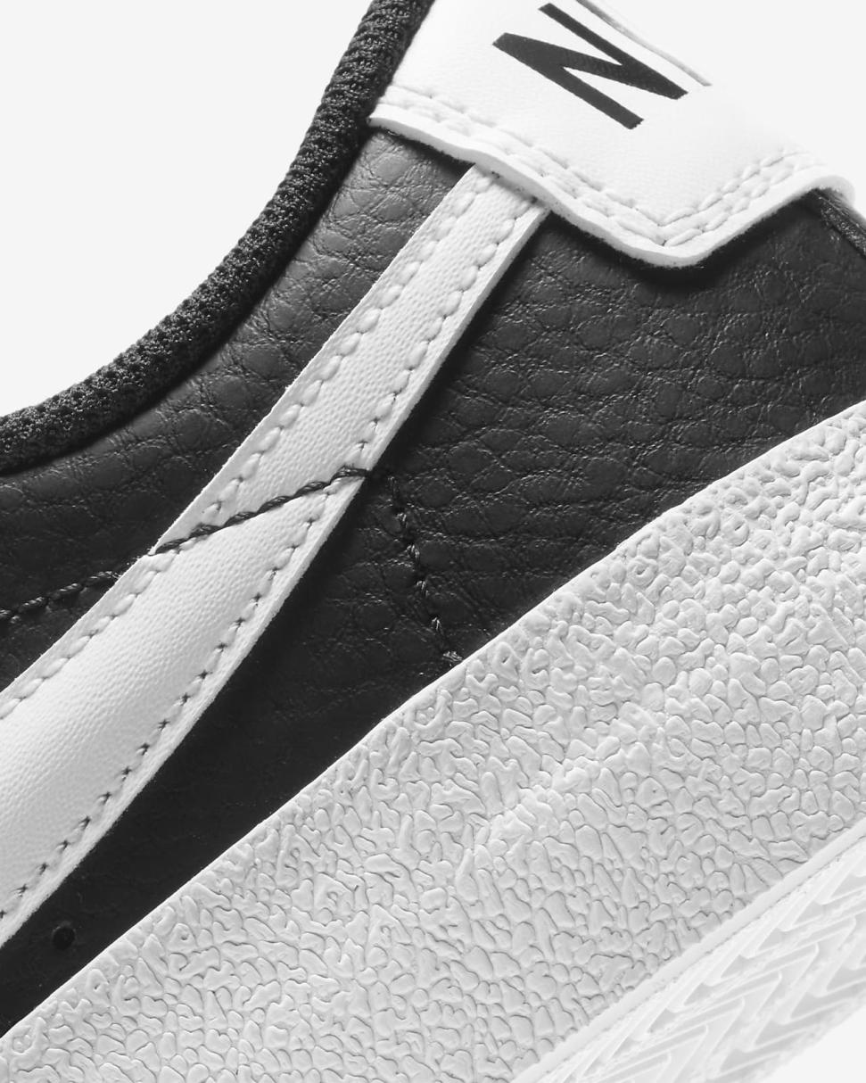 Nike Blazer Low '77 Black/Black/Black/White | Kids Nike First Day Kicks