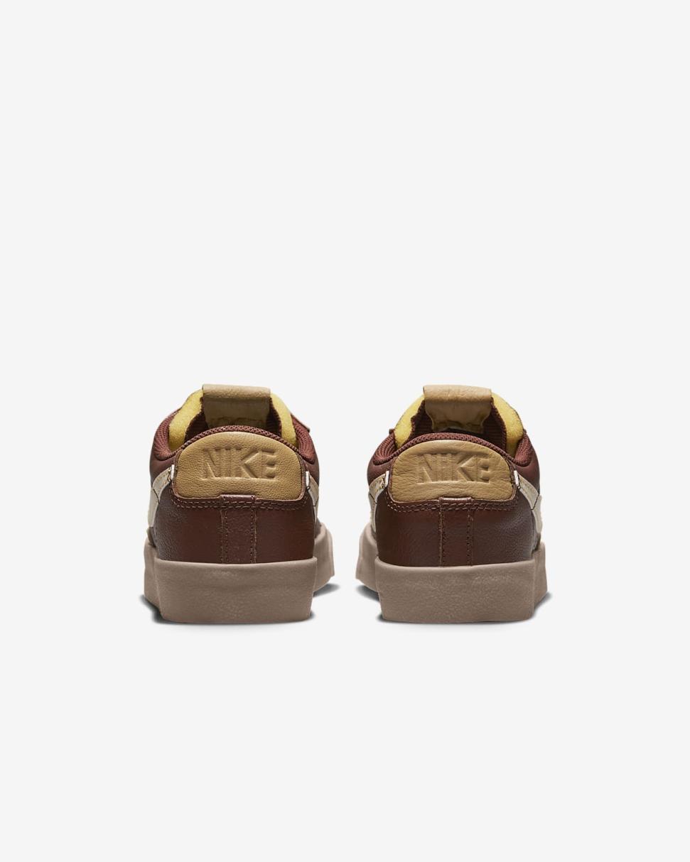 Nike Blazer Low '77 EMB Oxen Brown/Elemental Gold/Gum Dark Brown/Pearl White | Mens Nike Lifestyle