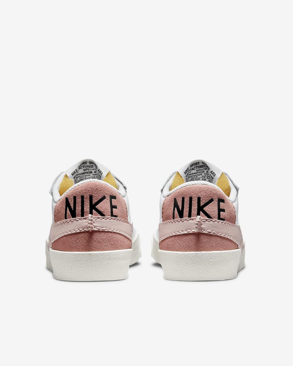 Nike Blazer Low '77 Jumbo White/Rose Whisper/White/Pink Oxford | Womens Nike Lifestyle