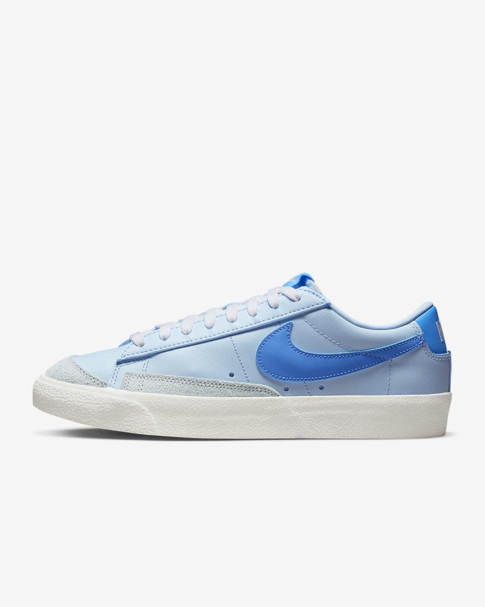 Nike Blazer Low '77 Vintage Celestine Blue/Sail/White/University Blue | Mens Nike Lifestyle