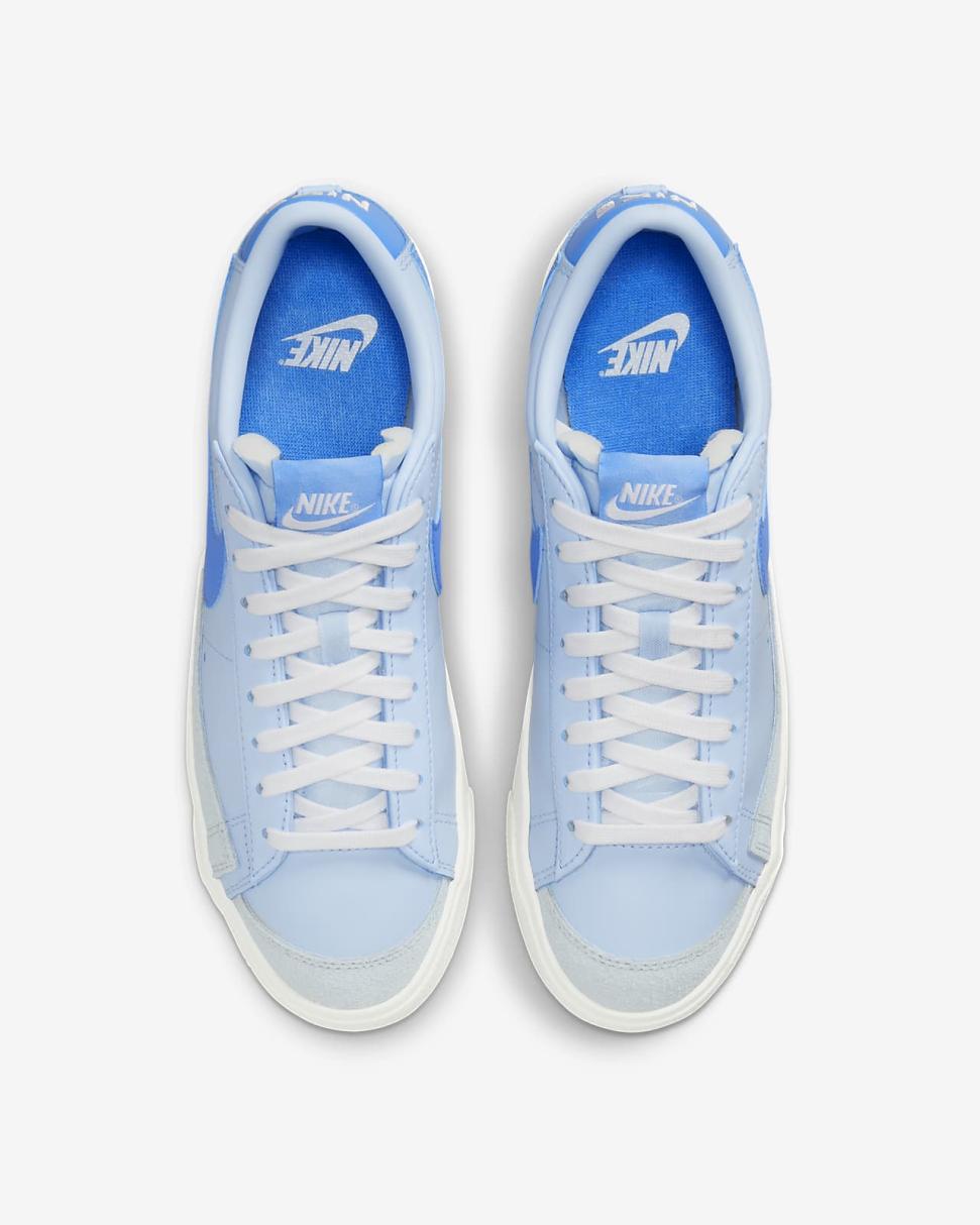 Nike Blazer Low '77 Vintage Celestine Blue/Sail/White/University Blue | Mens Nike Lifestyle