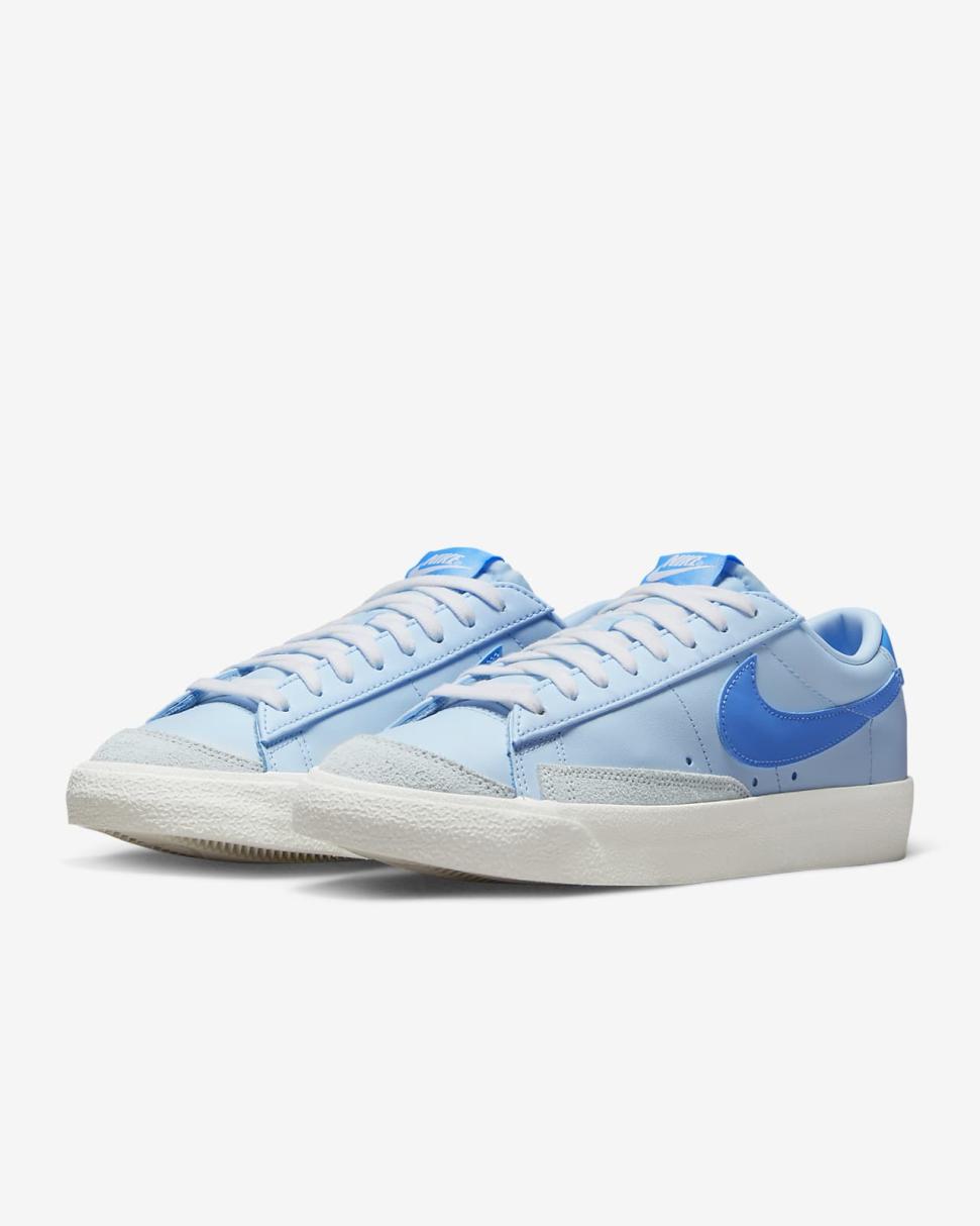 Nike Blazer Low '77 Vintage Celestine Blue/Sail/White/University Blue | Mens Nike Lifestyle