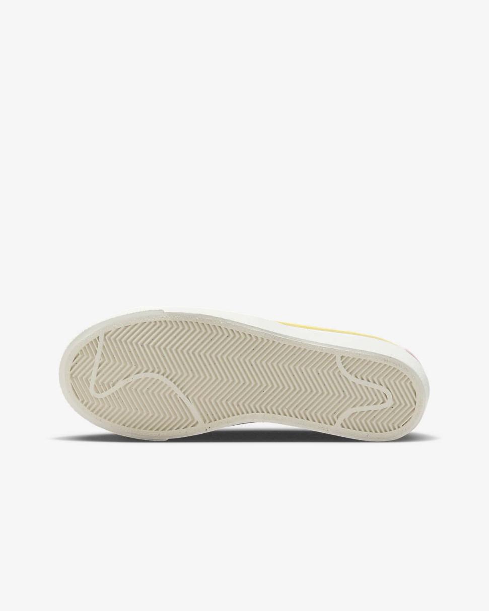 Nike Blazer Low '77 White/Sail/Laser Orange/Topaz Gold | Kids Nike First Day Kicks