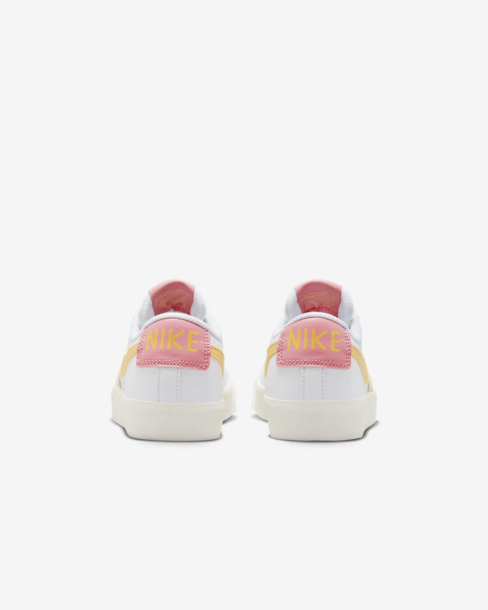 Nike Blazer Low '77 White/Sail/Laser Orange/Topaz Gold | Kids Nike First Day Kicks