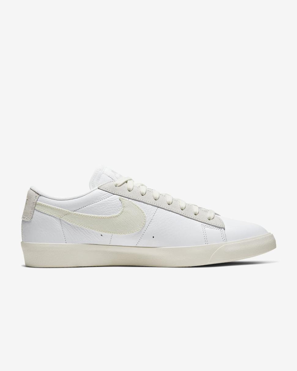 Nike Blazer Low Leather White/Platinum Tint/Sail | Mens Nike Lifestyle