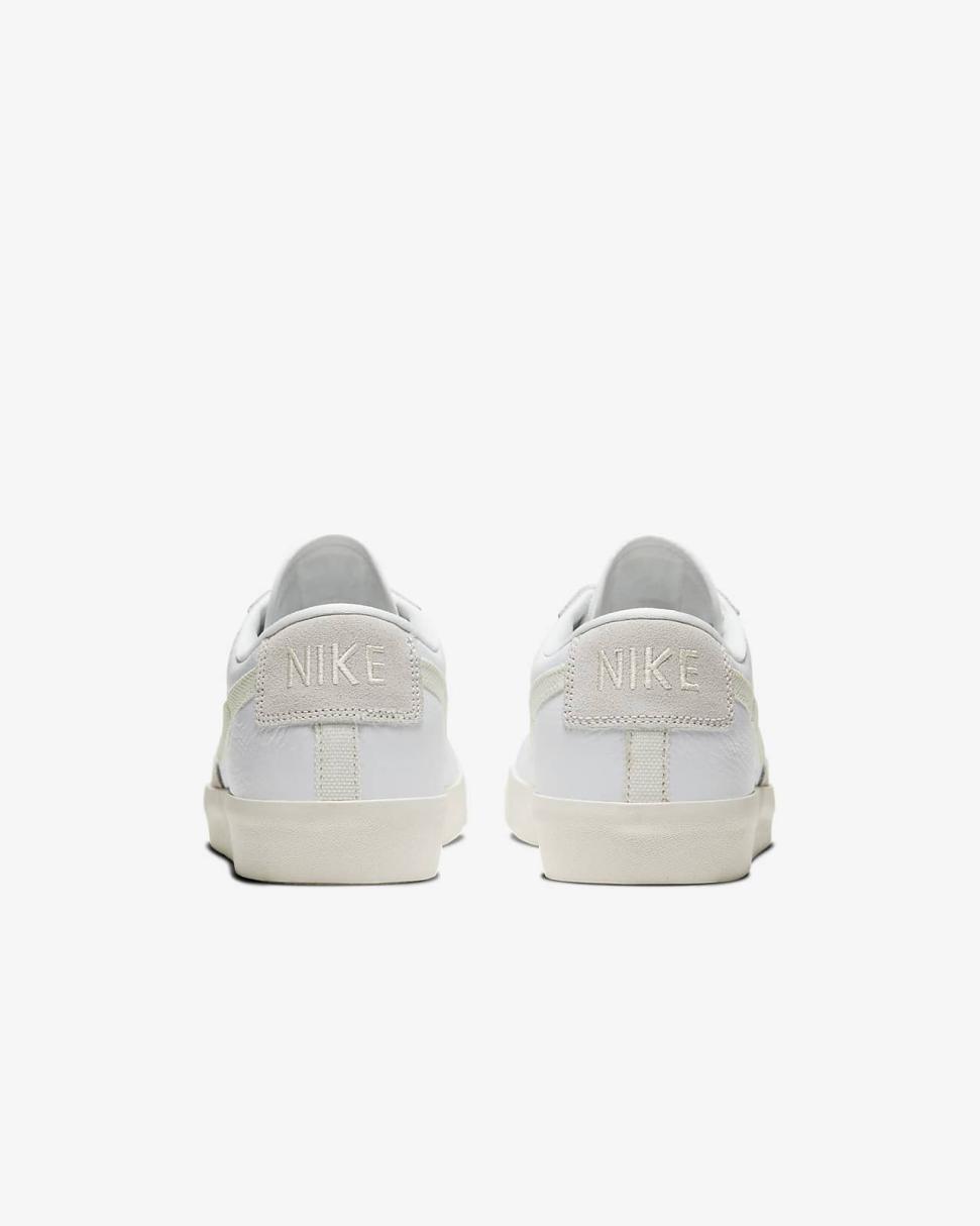 Nike Blazer Low Leather White/Platinum Tint/Sail | Mens Nike Lifestyle