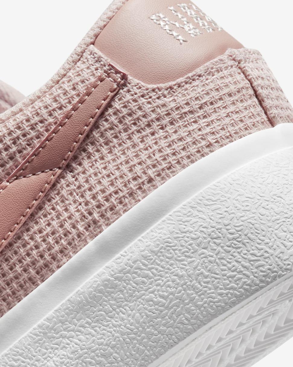 Nike Blazer Low Platform Pink Oxford/Summit White/Pink Oxford/Rose Whisper | Womens Nike Lifestyle