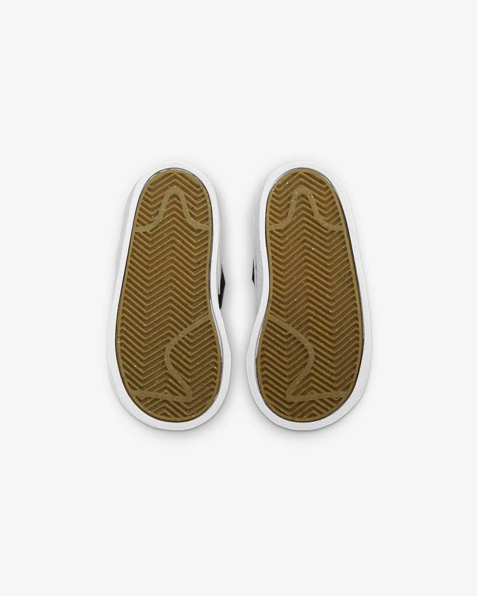 Nike Blazer Mid '77 Black/White/Team Orange/Sail | Kids Nike First Day Kicks