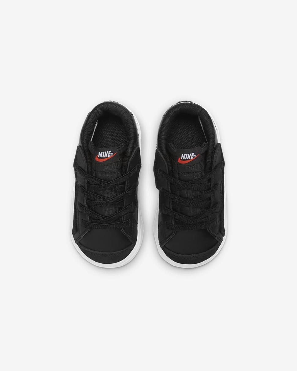 Nike Blazer Mid '77 Black/White/Team Orange/Sail | Kids Nike First Day Kicks