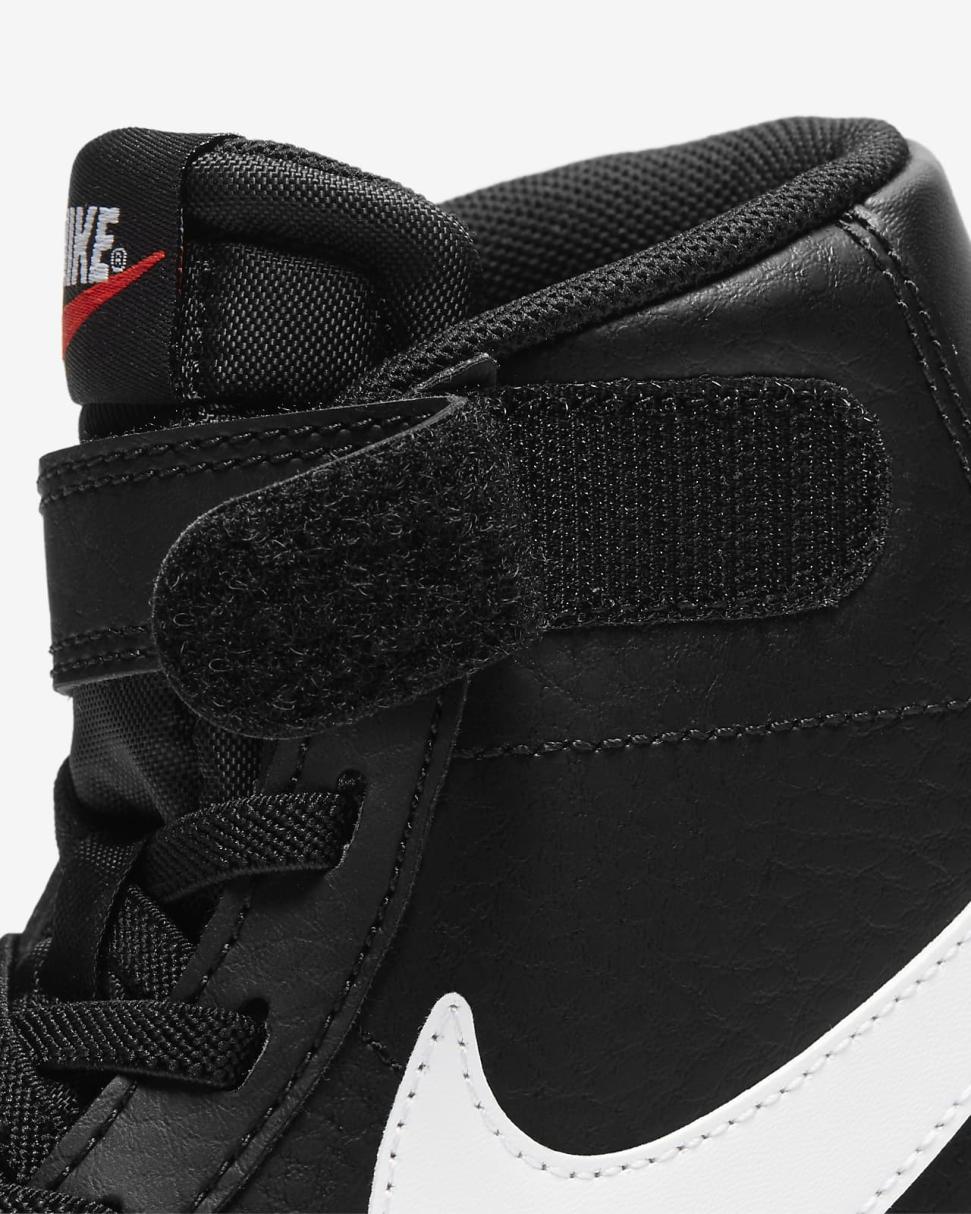 Nike Blazer Mid '77 Black/White/Team Orange/Sail | Kids Nike First Day Kicks