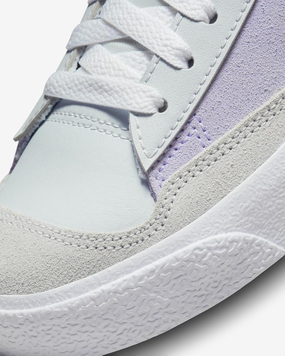 Nike Blazer Mid '77 Dance Barely Grape/Pure Platinum/Violet Frost/Metallic Copper | Kids Nike Dunks & Blazers