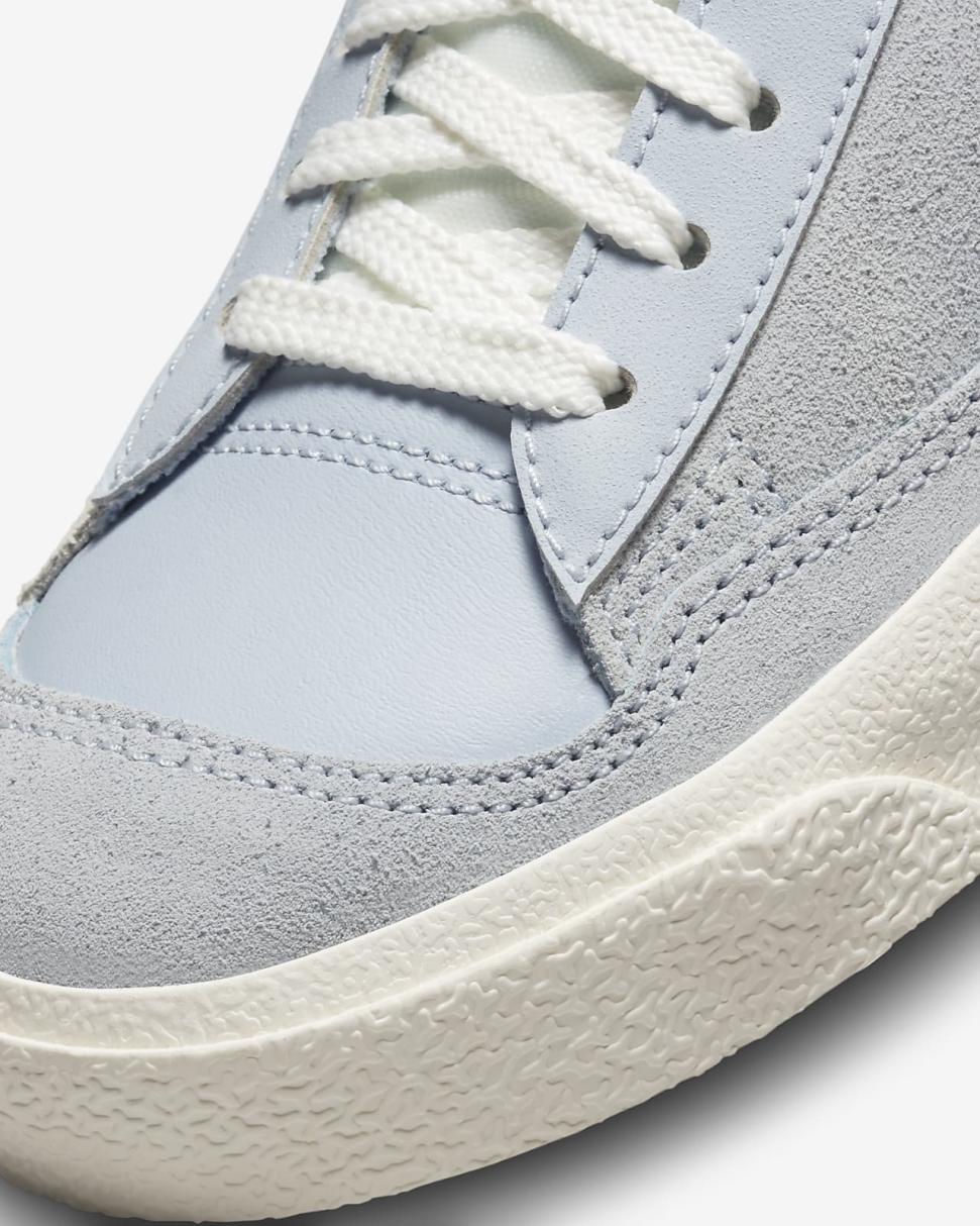 Nike Blazer Mid '77 Dance Blue Whisper/Sail/Black/Football Grey | Kids Nike Dunks & Blazers