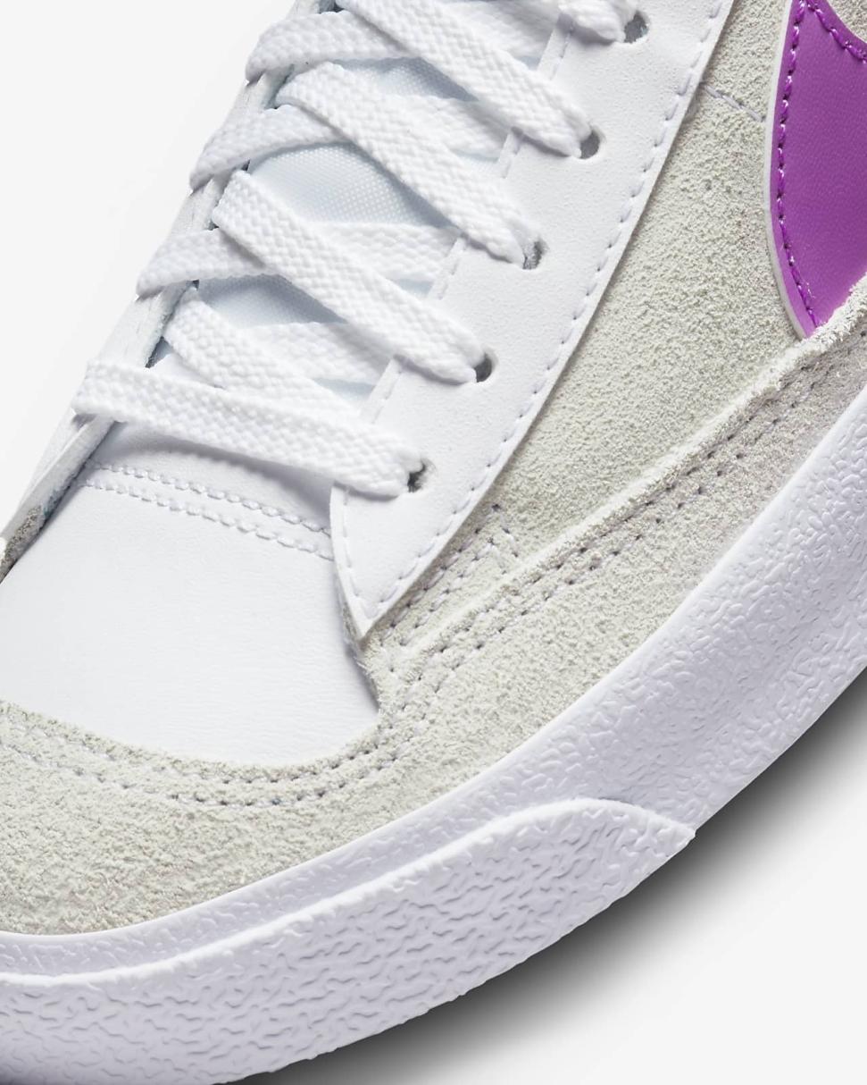 Nike Blazer Mid '77 Dance White/Stadium Green/Picante Red/Fuchsia Dream | Kids Nike Dunks & Blazers