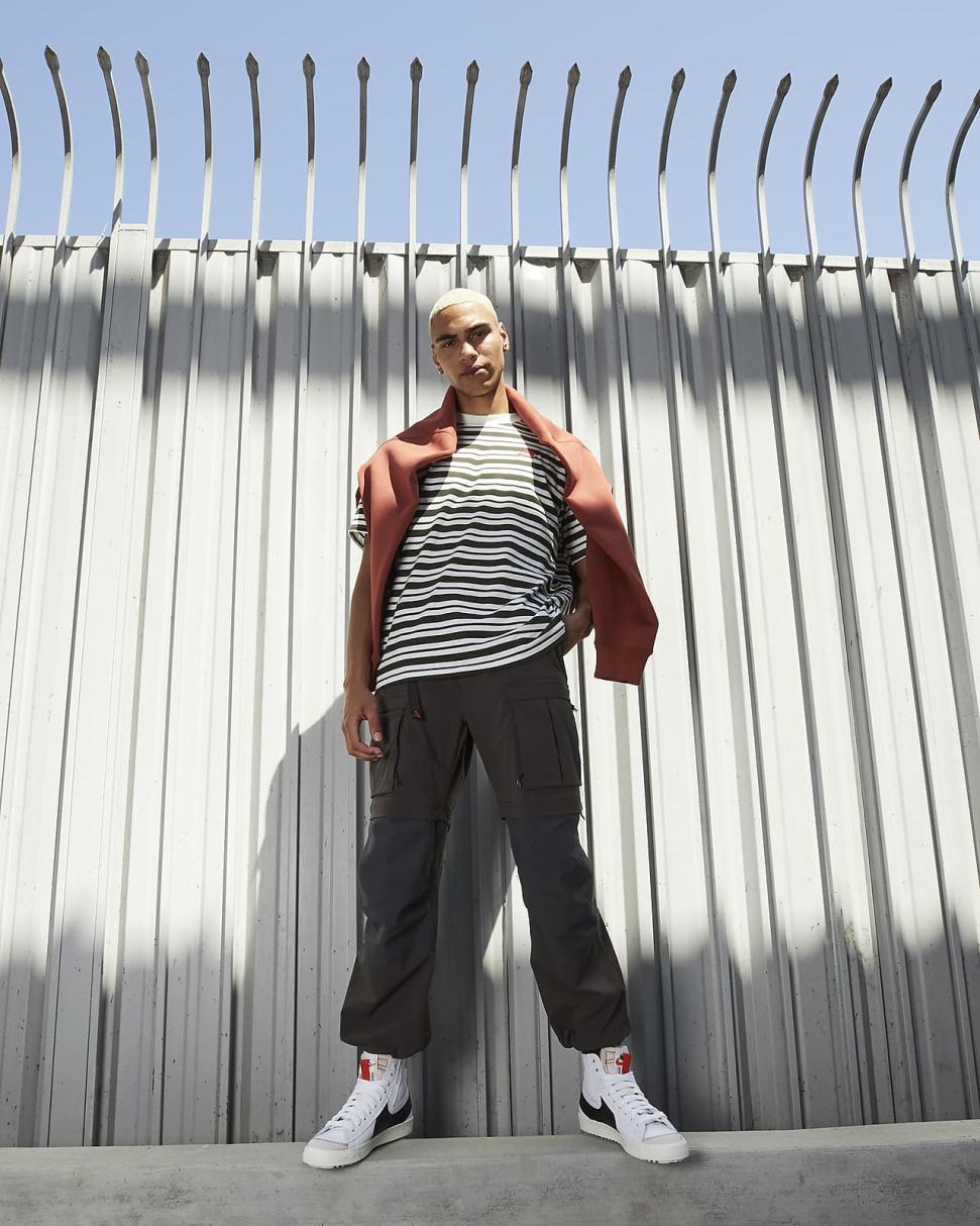 Nike Blazer Mid '77 Jumbo White/White/Sail/Black | Mens Nike First Day Kicks