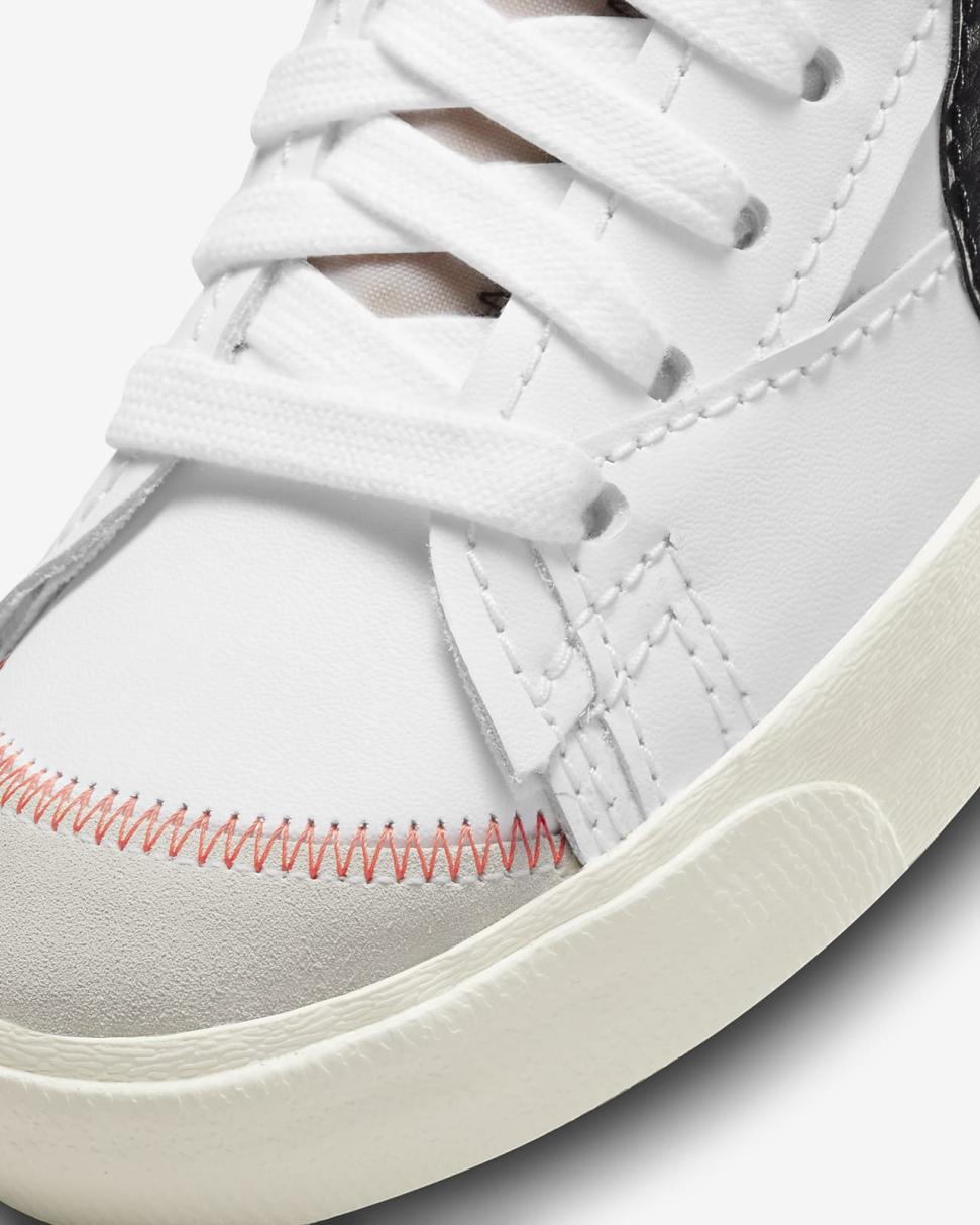 Nike Blazer Mid '77 Jumbo White/White/Sail/Black | Mens Nike First Day Kicks