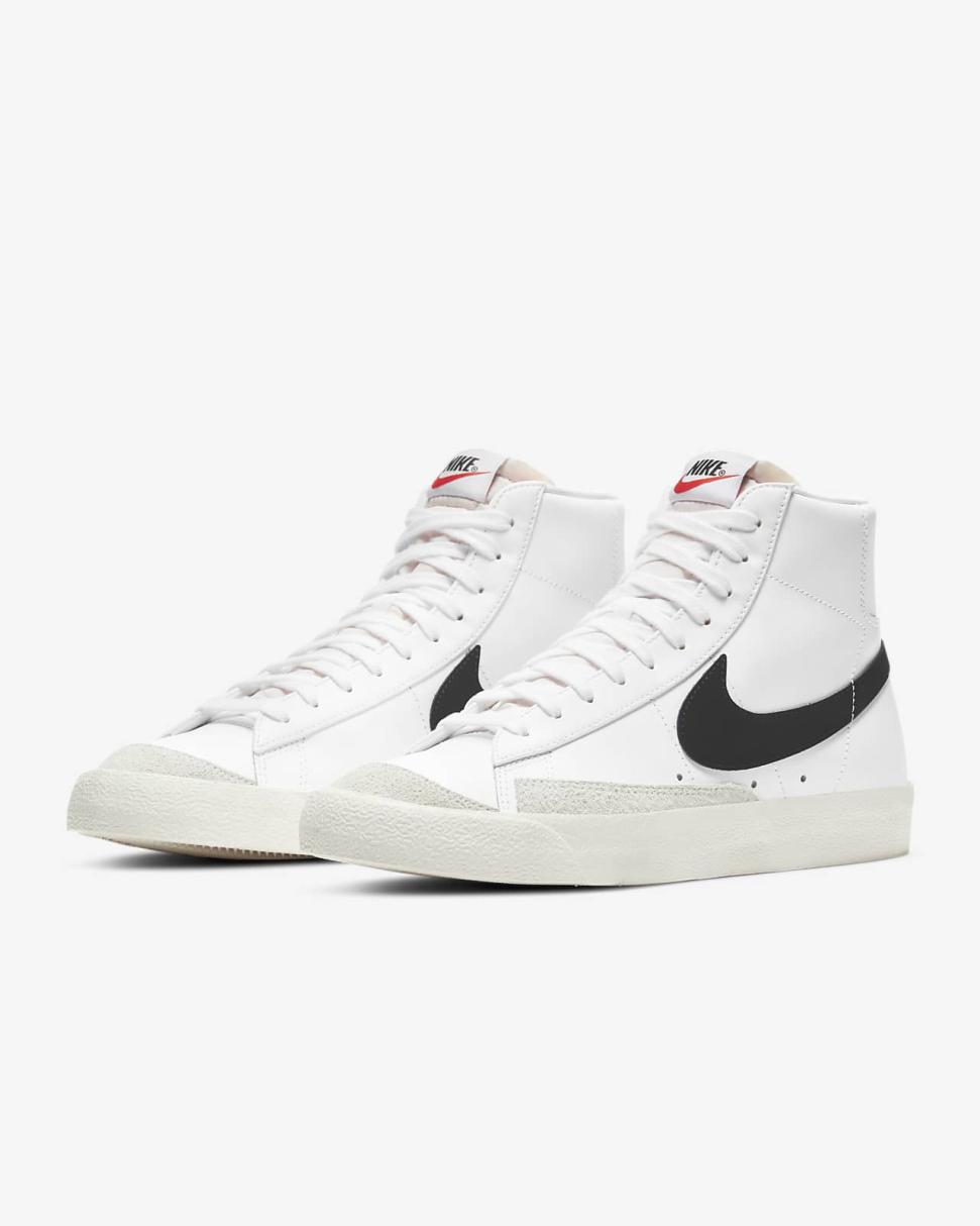 Nike Blazer Mid '77 Vintage White/Black | Mens Nike First Day Kicks