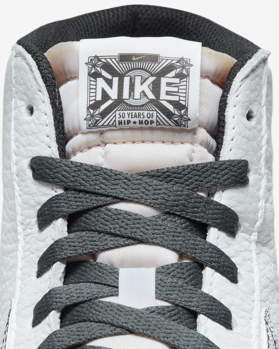 Nike Blazer Mid '77 White/Black/White/Smoke Grey | Mens Nike Lifestyle