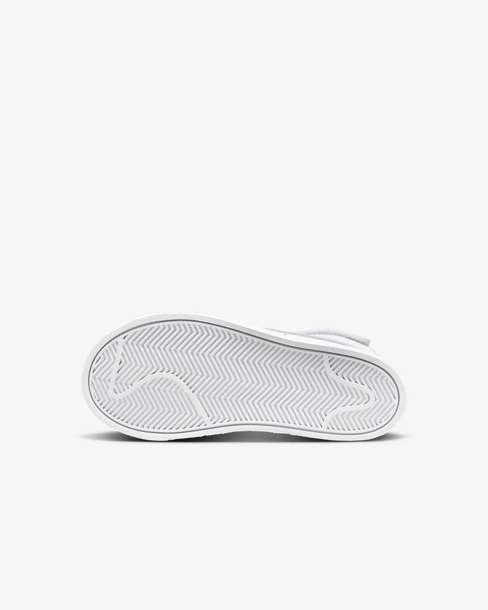 Nike Blazer Mid '77 White/Coconut Milk/Summit White/Oxygen Purple | Kids Nike Dunks & Blazers