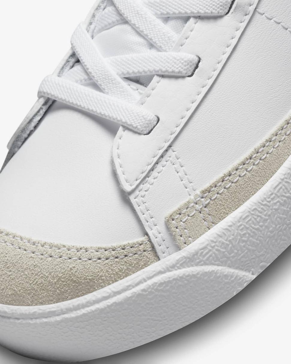 Nike Blazer Mid '77 White/Coconut Milk/White/Picante Red | Kids Nike First Day Kicks